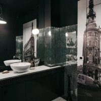 Мозаїка дзеркальна DecorStoneHub Zs-2x2-Z срібляста 274х274 мм в котедж та приватний будинок в бар Мозаїка дзеркальна DecorStoneHub Zs-2x2-Z срібляста 274х274 мм в котедж та приватний будинок в бар