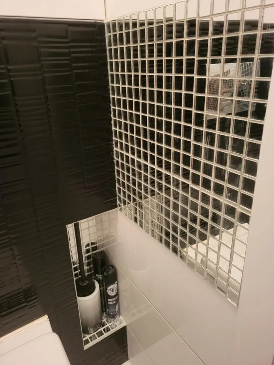 Мозаїка дзеркальна DecorStoneHub Zs-2x2-Z срібляста 274х274 мм в котедж та приватний будинок в бар