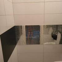 Мозаїка дзеркальна DecorStoneHub Zs-2x2-Z срібляста 274х274 мм в котедж та приватний будинок в бар Мозаїка дзеркальна DecorStoneHub Zs-2x2-Z срібляста 274х274 мм в котедж та приватний будинок в бар