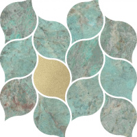 Мозаїка Dune Amazonite Leaves 27*24.5 зелена