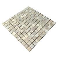 Мозаика из мрамора Матовая МКР-2СН (23x23) Emperador Light D