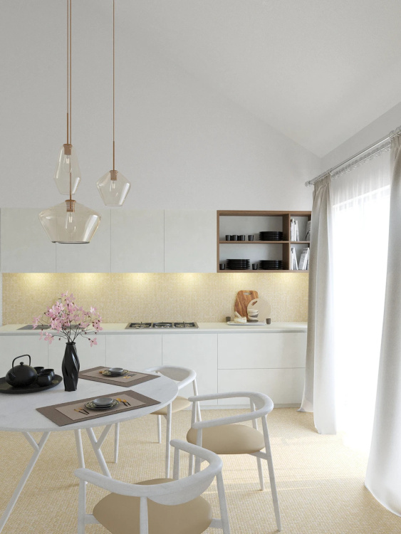 Мозаїка з керамограніту Kotto Ceramica MI7 10200418C Solare 300 x 300 х 10 (прямокутник 10 x 20)