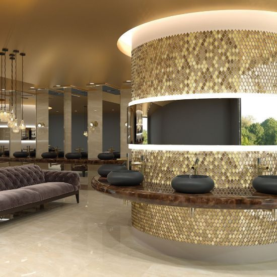 Мозаїка Dune Princess 24*29 золота