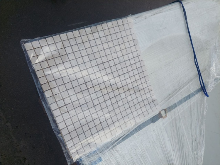 Мозаика Mozaico de Lux Stone C-MOS Travertine Luana