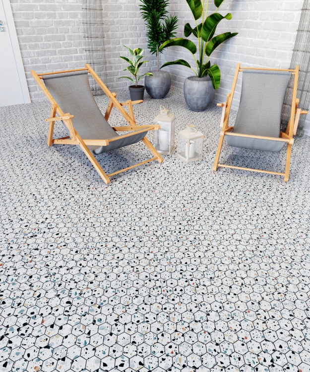 Мозаїка керамічна Kotto Ceramica HEXAGON HP 6009 295 х 295 х 9