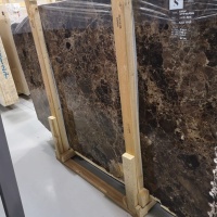 Emperador Dark Extra, Мраморный слэб (сляб) 20мм