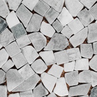 Мозаїка з мармуру Матова МКР-ХСВ (хаотична) White Mix Мозаїка з мармуру Матова МКР-ХСВ (хаотична) White Mix