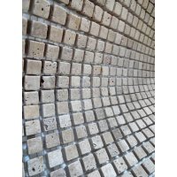 Мозаїка Vivacer N38 Ivori Travertine Tumbled Мозаїка Vivacer N38 Ivori Travertine Tumbled