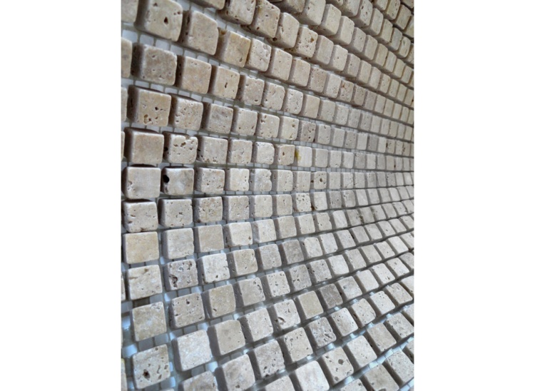 Мозаїка Vivacer N38 Ivori Travertine Tumbled