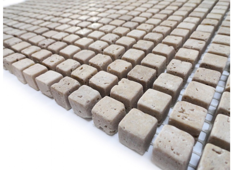 Мозаїка Vivacer N38 Ivori Travertine Tumbled