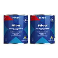 Клей епоксідний Tenax Rivo A+B бежевий 2 л густий морозостійкий для каменю агломерату кераміки
