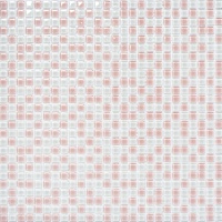 Мозаїка керамічна Kotto Ceramica GM 410001 C2 White/Pink w 300 х 300 х 4 ( 10 х 10 )