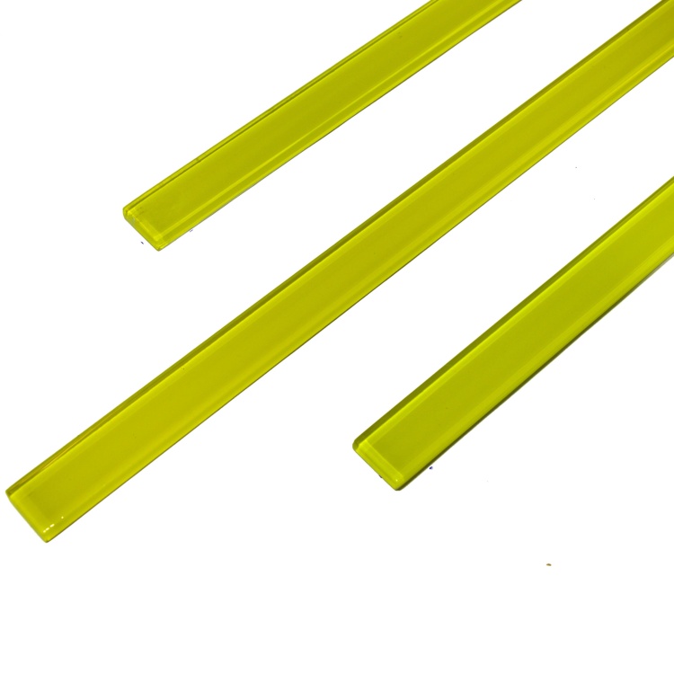 Фриз стеклянный Kotto Ceramica GF 5018 yellow 25 х 500 х 8