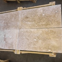 Плитка з травертину Light Filled and Honed 1,2 х30, 5х61 см, бежева матова заповнена шліфована Standart 2-nd ch. Плитка з травертину Light Filled and Honed 1,2 х30, 5х61 см, бежева матова заповнена шліфована Standart 2-nd ch.