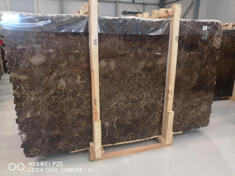 Emperador Dark, Мармуровий сляб (сляб) 20мм