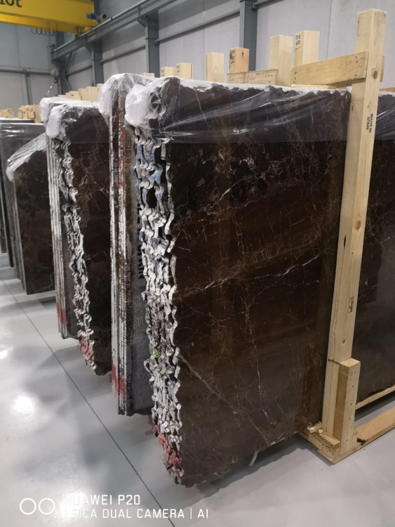 Emperador Dark, Мармуровий сляб (сляб) 20мм