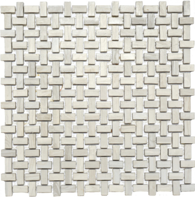 Мозаика из керамогранита Kotto Ceramica MI7 10200502C Grigio Freddo 300x300х10 (прямоугольник 10x20)