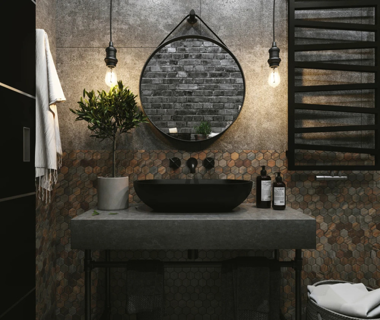 Мозаїка керамічна Kotto Ceramica HEXAGON HP 6011 Мат 295 х 295 х 9