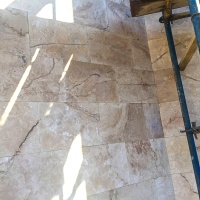 Плитка из травертина Light Filled and Honed 1,2х30,5х45,7 см, бежевая матовая заполненная шлифованная Standart 2-nd ch. Плитка из травертина Light Filled and Honed 1,2х30,5х45,7 см, бежевая матовая заполненная шлифованная Standart 2-nd ch.