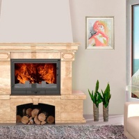 Портал для каміна Bravo Барбара Daino Reale мармур бежевий кутовий n6 Портал для каміна Bravo Барбара Daino Reale мармур бежевий кутовий n6