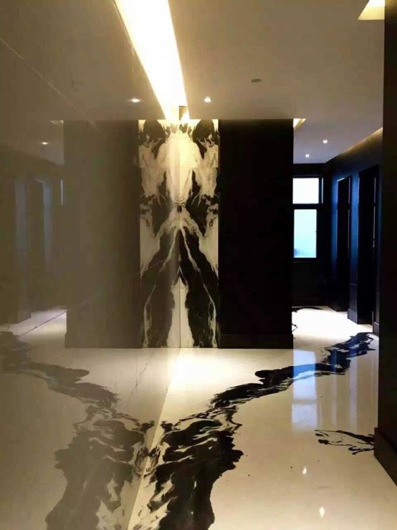 Panda White, Мармуровий сляб (сляб) 18мм