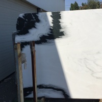 Panda White, Мармуровий сляб (сляб) 18мм