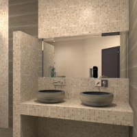 Мозаика Mozaico De Lux Cl-Mos CCLAYRK23002 30,5х30,5 см