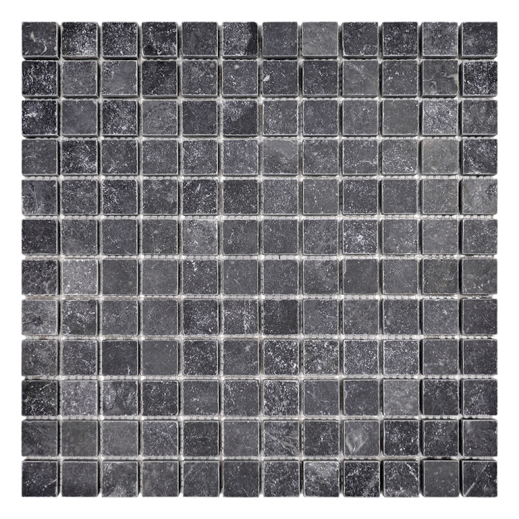 Чорна мармурова мозаїка матова МКР-2СВ 195