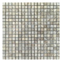 Мозаїка з мармуру Матова МКР-4СН (15x15) Emperador Light D