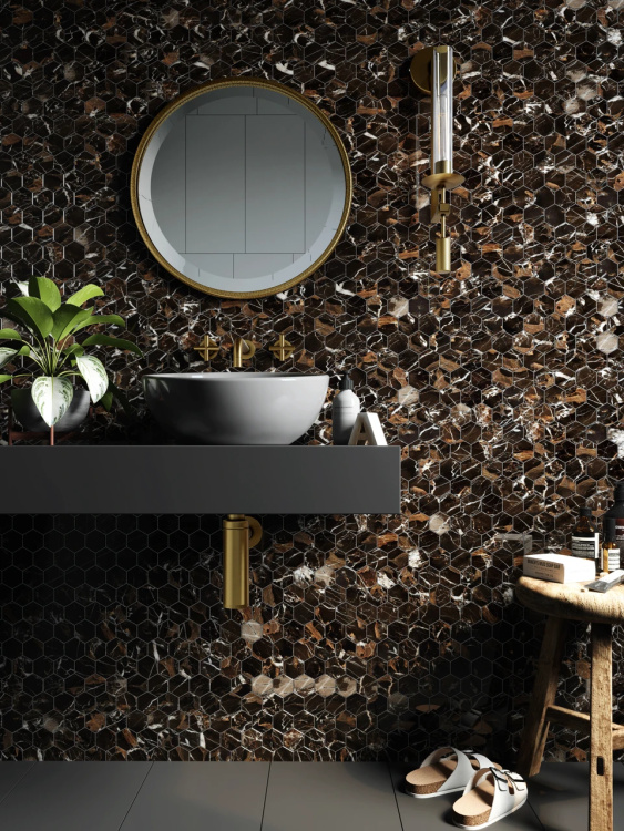 Мозаїка керамічна Kotto Ceramica HEXAGON HP 6015 295 х 295 х 9