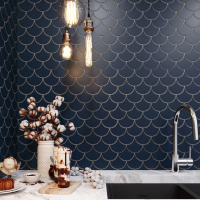 Мозаїка керамічна Kotto Ceramica SCALES SC 6008 Steel Blue 240 x 240 x 9 (0,037 m.2)