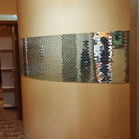 Мозаїка дзеркальна DecorStoneHub Zs-brik-Z срібляста 338х318 мм цегляна кладка для спальні та ванної Мозаїка дзеркальна DecorStoneHub Zs-brik-Z срібляста 338х318 мм цегляна кладка для спальні та ванної