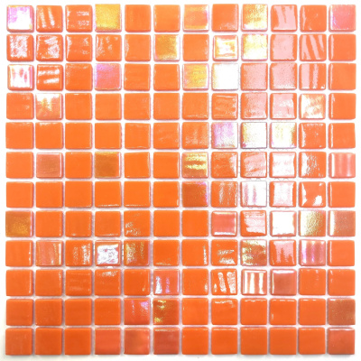 Мозаика стеклянная АкваМо Limited Edition 44 на сетке