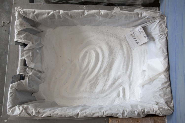 Мраморная мука белая