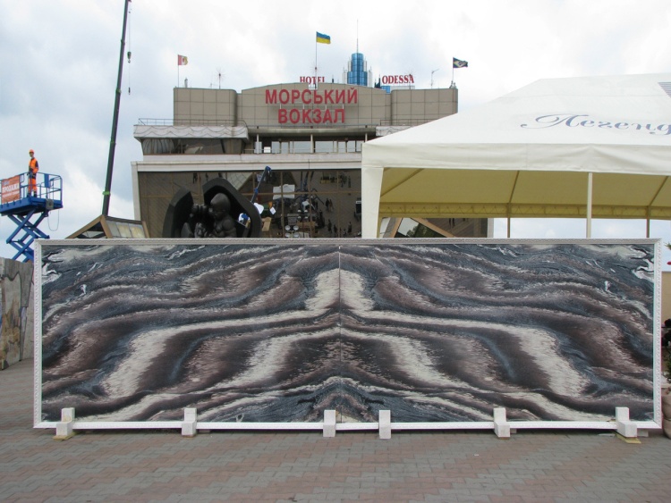 River &amp; Mountain Red, Мармуровий сляб (сляб) 18мм