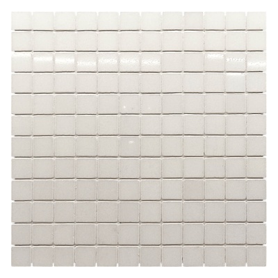 Белая мозаика из мрамора Thassos полированная МКР-2П 216