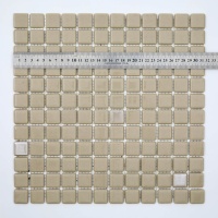 Мозаика из стекла Beige Mono DNV-01 (25) АкваМо