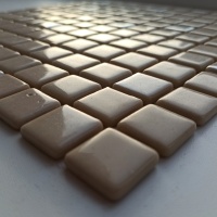 Мозаика из стекла Beige Mono DNV-01 (25) АкваМо