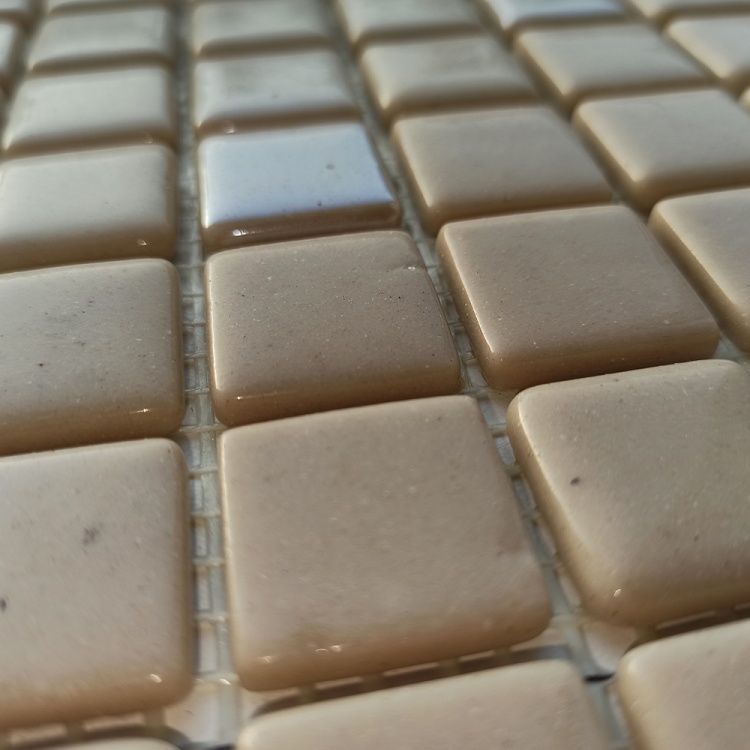 Мозаика из стекла Beige Mono DNV-01 (25) АкваМо