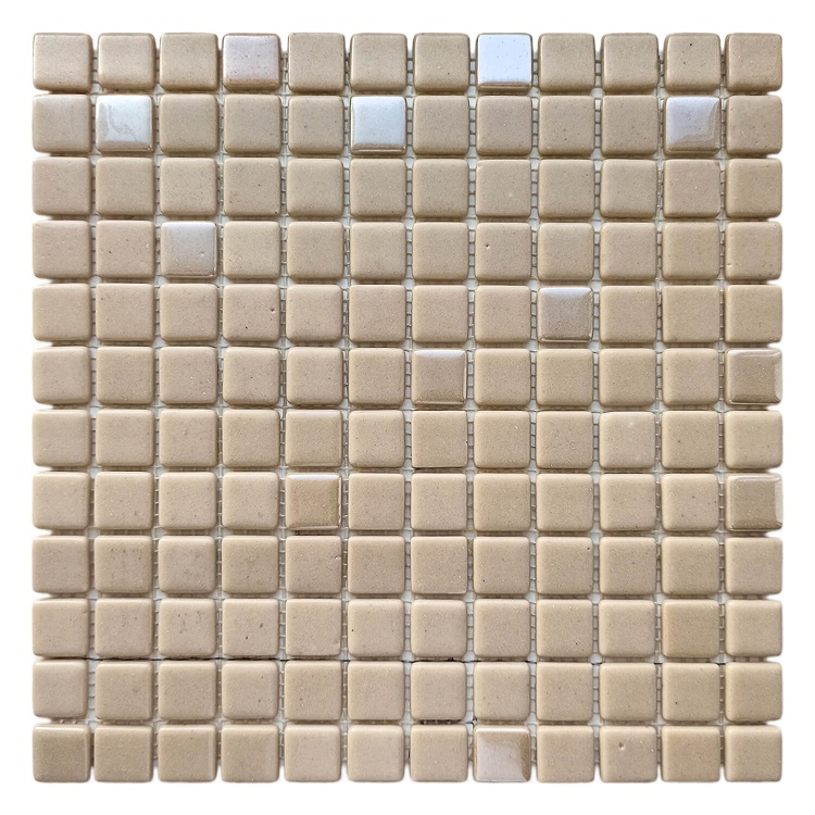 Мозаика из стекла Beige Mono DNV-01 (25) АкваМо