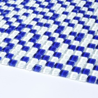 Мозаїка керамічна Kotto Ceramica GM 410006 C2 Cobalt d/White 300 х 300 х 4 ( 10 х 10 )