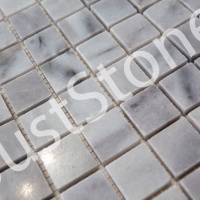 Мозаїка з мармуру Полірована МКР-2П (23x23) Grey Mix