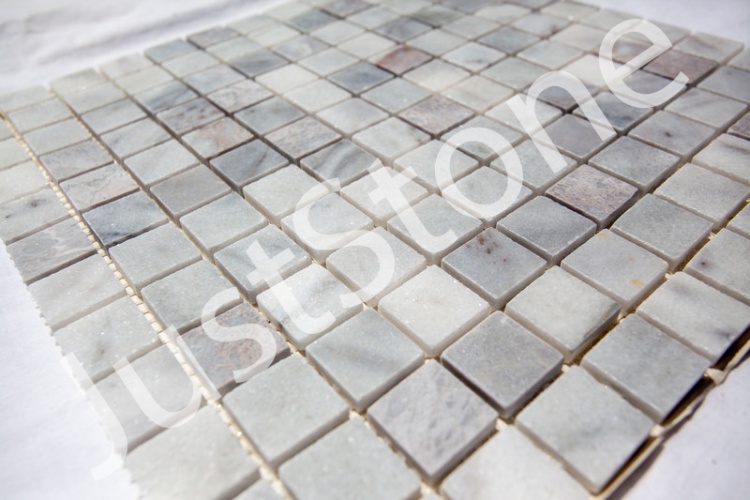 Мозаїка з мармуру Полірована МКР-2П (23x23) Grey Mix