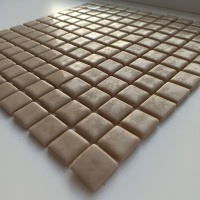Мозаика стеклянная Beige Mono DNV-01 (BK) AquaMo