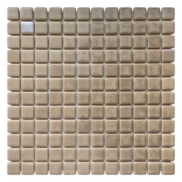 Мозаика стеклянная Beige Mono DNV-01 (BK) AquaMo