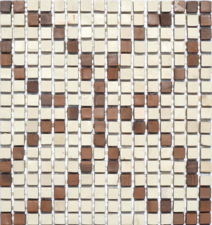 Мозаика из керамогранита Kotto Ceramica MI7 K0608 Lviv Legends Beige/Focato/Nero/Buchero