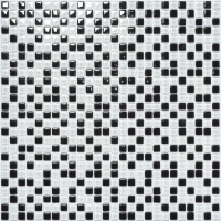 Мозаика керамическая Kotto Ceramica GM 410009 C2 Black/White 300 х 300 х 4   ( 10 х 10 )