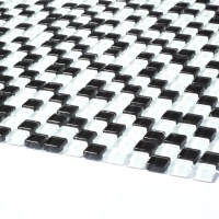 Мозаика керамическая Kotto Ceramica GM 410009 C2 Black/White 300 х 300 х 4   ( 10 х 10 )