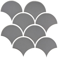 Мозаїка керамічна Kotto Ceramica SCALES SC 6019 Silver 240 x 240 x 9 (0,037 m.2)