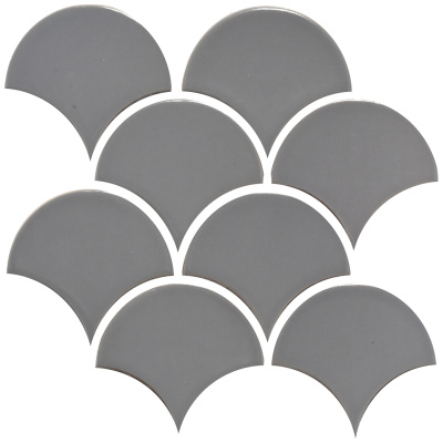 Мозаїка керамічна Kotto Ceramica SCALES SC 6019 Silver 240 x 240 x 9 (0,037 m.2)